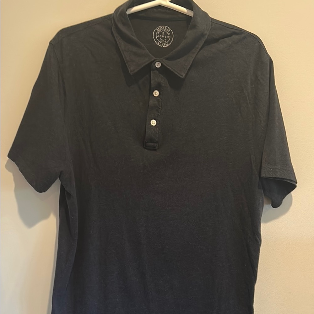 Men's Black Polo Shirt